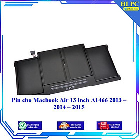 Hình ảnh Pin cho Macbook Air 13 inch A1466 2013 – 2014 – 2015 - Hàng Nhập Khẩu 