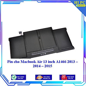 Mua Pin cho Macbook Air 13 inch A1466 2013 – 2014 – 2015 - Hàng Nhập Khẩu