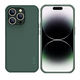 Ốp lưng sần chống sốc cho iPhone 14 Pro / 14 Pro Max mặt lưng nhám hiệu Nillkin Super Frosted Shield Pro cho khả năng chống sốc cực tốt, chất liệu cao cấp, mặt lưng nhám sang trọng - Hàng nhập khẩu