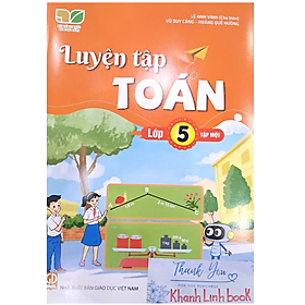 Sách - Luyện tập toán lớp 5 - tập 1 (Kết Nối)