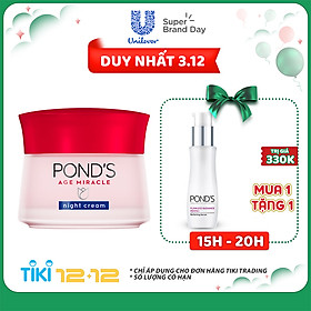 Kem Ngăn Ngừa Lão Hóa Pond's Age Miracle Ban Đêm (50g)