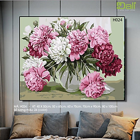 Mua Tranh treo tường tự tô màu số hóa DALI Tranh Hoa H024
