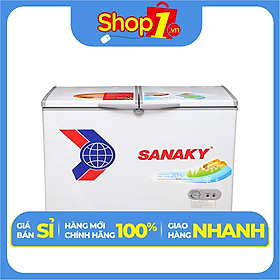 Hình ảnh Tủ Đông Dàn Đồng Sanaky VH-2299A1 1 Ngăn 2 Cánh - Hàng Chính Hãng