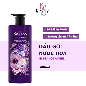 Dầu Gội Kerasys Elegance Amber Cao Cấp Hàn Quốc Hương Nước Hoa Hổ Phách 600ml