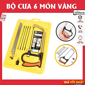 Bộ Cưa Cầm Tay 6 Món Siêu Tiện Dụng Với Khả Năng Cưa Những Tấm Gỗ, Tre, Kim Loại, Nhựa ... Một Cách Nhanh Chóng