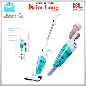 Mua Máy Hút Bụi Cầm Tay Deerma Vacuum Cleaner DX118C (Xanh) / DX115C ( Đen) - Hàng chính hãng