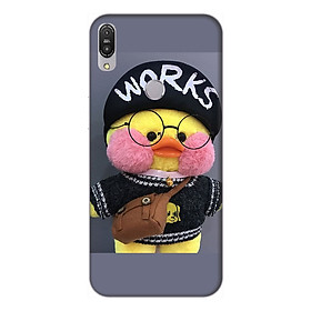 Ốp lưng điện thoại Asus Zenfone Max Pro M1 hình Vịt Bông Lalafanfan Mẫu 5