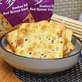 Bánh quy mặn hạt Chia Jiahehome Đài Loan 300g