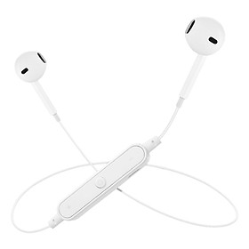 Tai Nghe Nhét Tai Thể Thao S6 Bluetooth 4.1 Có Micrô Điều Khiển Âm Lượng Dành Cho IPhone X 8s 8