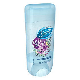 Lăn Khử Mùi Cơ Thể Secret Fresh Antiperspirant Deodorant Clear Gel Luxe Lavender 73g