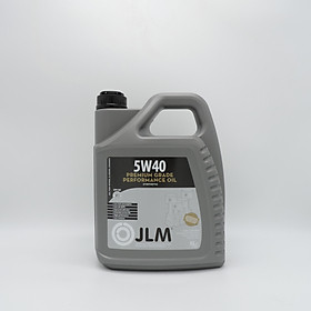 Dầu nhớt ô tô tổng hợp cao cấp JLM 5W40 - Can 5 lít dùng cho tất cả các dòng xe cao cấp xuất xứ HÀ LAN