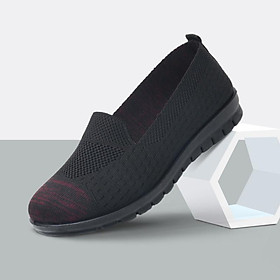 Giày lười vải nữ cao cấp, kiểu dáng tiện lợi mềm mại và thoáng khí