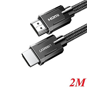 Cáp HDMI 2.1 Ugreen 70321 dài 2M độ phân giải 8K/60Hz Cao Cấp - Hàng chính hãng
