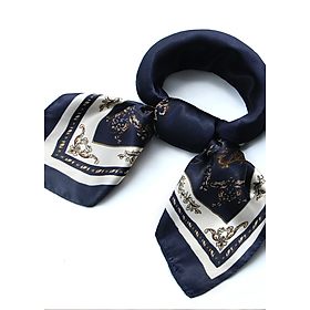 Khăn Lụa Vuông Satin Tế Bào 