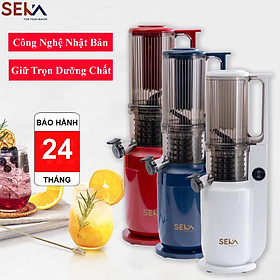 Mua Máy ép chậm SEKA SK535S - Máy ép trái cây  hoa quả công nghệ Nhật Bản ép kiệt bã  giữ nguyên dưỡng chất - Hàng chính hãng