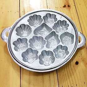 Mua Khuôn làm bánh bông lan tạo 12 hình tiện dụng