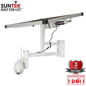 Mua Bộ Acquy Lưu Điện SUNTEK Battery Power 12V/25A Sạc Bằng Năng Lượng Mặt Trời chuyên dùng cho Camera - Hàng Chính Hãng