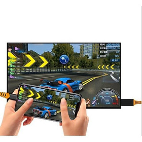Mua Cáp kiết nối điện thoại lên tivi cho IPhone  Ipad loại cao cấp IOS 8-12 mới nhất 2021