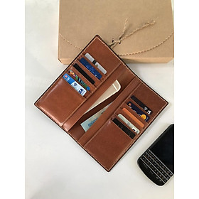 Ví Dáng Dai Gấp 2 Cao Cấp Unisex 