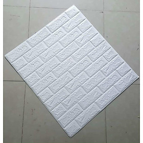 Xốp dán tường giả gạch 3D - Khổ 70x77cm