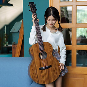 Đàn guitar acoustic có EQ Enya chất lượng tôt-Hàng nhập khẩu