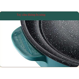 Mua Chảo Nướng Điện Mini Đa Năng 26cm Electric Backing Tray  Bếp Nướng Điện Chống Dính  Nướng Thịt BBQ Hàn Quốc