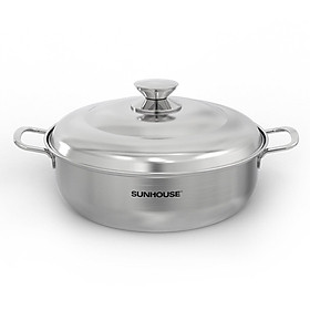 Mua NỒI LẨU INOX 1 ĐÁY SUNHOUSE SHG26L - Hàng Chính Hãng