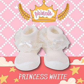 Giày tập đi cho bé cưng Princess White