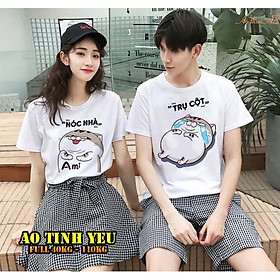 Áo thun cặp đôi Couple, có BigSize từ S đến 8XL, form slimfit, cotton thoáng mát, ATTY01- Thời Trang Waoo