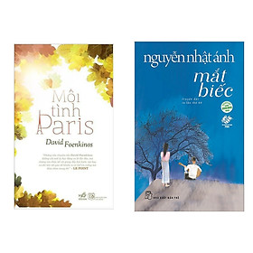 [Download Sách] Combo Truyện Hấp Dẫn: Mối Tình Paris + Mắt Biếc (Bộ 2 Cuốn Văn Học Hay / Sách Tuổi Trẻ)