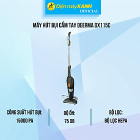 Mua Máy hút bụi cầm tay Deerma DX115C - Hàng Chính Hãng