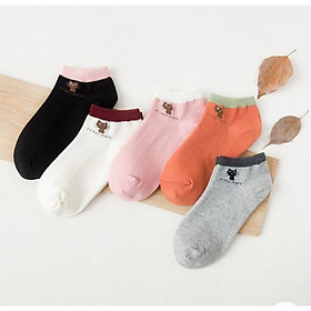 Bộ 5 đôi tất nữ ngắn cổ - Hàng cao cấp Vinbuy