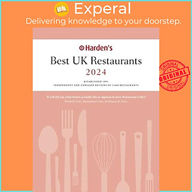 Sách - Harden's Best UK Restaurants 2024 by Peter Harden (UK edition, paperback)