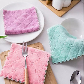 Mua Combo Khăn Lau Đa Năng 2 Mặt Siêu Thấm   Khăn Lau Bếp   Khăn Lau Kính   Khăn Lau Chén Bát   Khăn Lau Tay   Khăn Lau Ô Tô