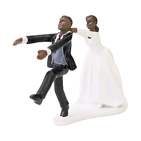 Wedding Cake Dolls Bride and Groom Sculpture for Festival Wedding Engagement