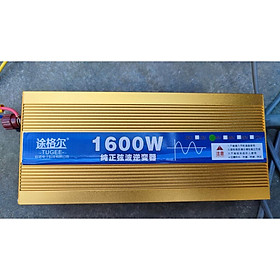 Mua KÍCH ĐIỆN SINE CHUẨN 1600W - Đổi nguồn DC 12V lên 220V công suất 3000W sin chuẩn