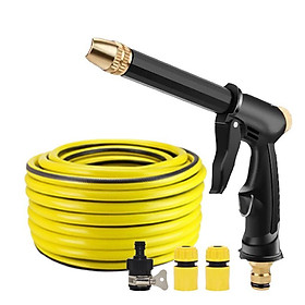 Mua Vòi Xịt Tăng Áp Rửa Xe Ô Tô Tưới Cây 20m 206810-2 cút nhựa nối nhựa đen