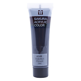 Tuýp Màu Vẽ Vải Acrylic Color Sakura -Xac20Ml