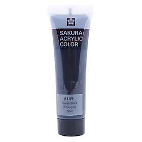 Tuýp màu vẽ vải acrylic color sakura -xac20ml