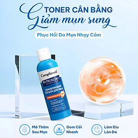 Toner Compliment No Problem Salicylic Acid Làm Sạch Da Kiềm Dầu Giảm Mụn 200ml