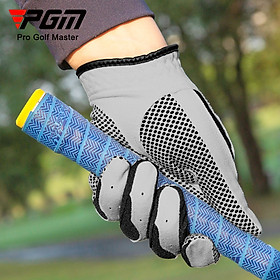 Găng Tay Chơi Golf Vải Sợi Co Dãn [Thuận Phải] Đeo Tay Trái - PGM Golf Gloves Right Handed - ST017