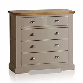 Tủ ngăn kéo 3+2 St.Ives gỗ sồi