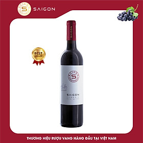 Rượu vang đỏ Saigon Classic 750ml 12,5%