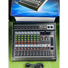 Mua  tặng dây hoa sen  Mixer MC8 8 Kênh Chuyên Dụng nâng cấp âm thanh loa kéo  amply cũ Tích hợp Equalizer 99 hiệu ứng vang hàng nhập khẩu