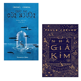 Hình ảnh Combo sách hay kinh điển: Nhà giả kim (Paulo Coelho) + Thất lạc cõi người (Dazai Osamu) tặng kèm bookmark