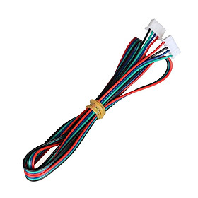 Máy in 3D 3D Parts 4PCS/Lô 1M/2M hai pha XH2.54 4Pin đến 6pin Cáp đầu nối động cơ đầu cuối cho Nema 42 Kích thước động cơ bước: 1M 4PCS