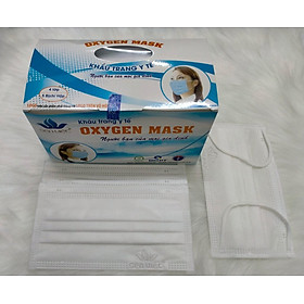Khẩu trang y tế 4 lớp kháng khuẩn OXYGEN MASK SEN VIỆT GREEN LIFE đủ các màu xanh, trắng, xám, hồng, đen