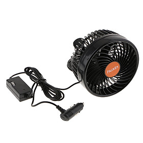 24V Car SUV Truck Cooling System Plug in Electric Fan with
