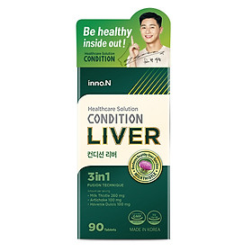 Thực phẩm chức năng giải độc gan Condition Liver hỗ trợ giải độc, tăng cường chức năng gan-Hộp 90 Viên