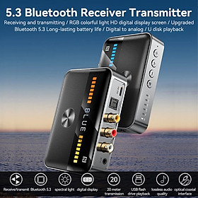 Mua SOAIY Bộ Thu Phát Bluetooth 5.3 NFC 3.5mm Aux Coaxial Optical Digital M13 - Hàng Nhập Khẩu